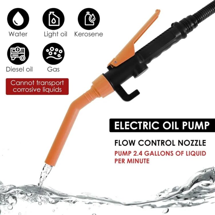 HOT SALE – 50%OFF   Automobile Fuel Transfer Pump