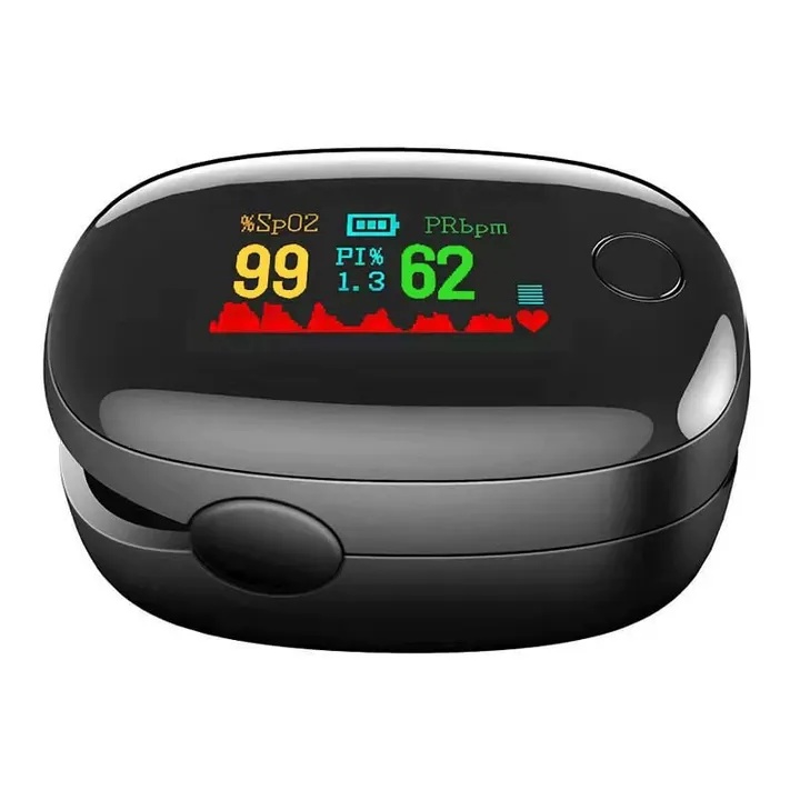 GemPulse Pro Fingertip Pulse Oximeter β Smart SpO2 & Heart Rate Monitor π€π alt=